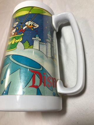 Vintage Disneyland Coffee Mug Cup 1970 