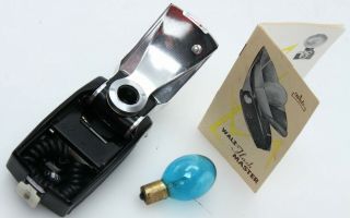 Walz Flashmaster Made in Japan Photo Camera Flash w/ Orig.  Box vintage 389096 2