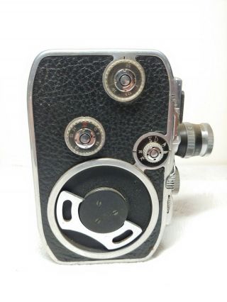 Vintage Motion Picture Film 8 Mm Movie Camera Bolex Paillard B8 F 12.  5mm lens 2