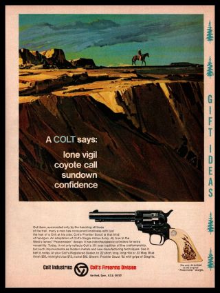 1967 Colt Firearms Frontier Scout 
