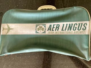 1960s Vintage Aer Lingus Flight Bag Airline Memorabilia
