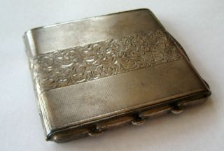 Antique Austrian 900 Sterling Silver Box Case