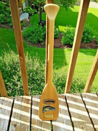Vintage Feather Brand Wooden Canoe Paddle 29.  5 " Raft Kayak Paddle Board