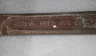 Vintage Reed Mfg.  Co.  Mw1 - 1/4,  32mm Spring Loaded Jaw Grip Wrench