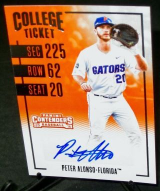 2016 Panini Elite Pete Alonso Rookie Auto Baseball Card Rc 36 Psa 10? Mets