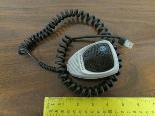 Motorola Hmn1056d Palm Microphone Grey Vintage