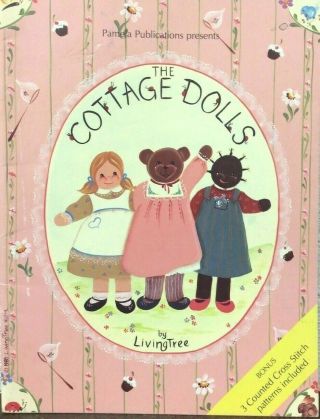 Pamela Publication The Cottage Dolls Living Tree Vintage Craft Painting Book