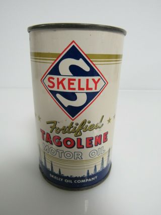 Vintage Skelly Tagolene Motor Oil Can Coin Bank SB029 2