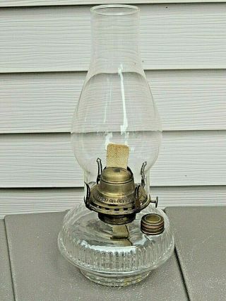 Vintage White Flame Light Co.  Grand Rapids Mi.  Oil Lamp Lantern,  Complete