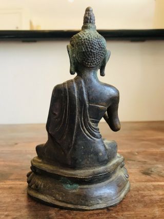 An antique Sino Tibetan bronze figure of Buddha - Indian,  Chinese,  Deity 3