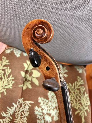 4/4 Old Antique Unlabeled Violin C 1900 2