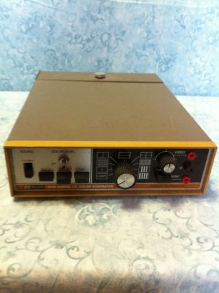 Vintage Bk Precision Dynascan Model 1248 Color Bar Generator