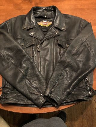 Harley Davidson Learher Jacket Size Medium