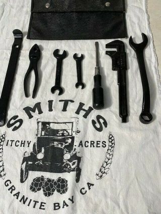 Vintage Antique Authentic 1928 - 31,  Complete Model A Ford Tool Kit.