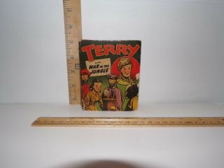 Vintage Big Little Book Terry And War In The Jungle 1946 Whitman Publishing