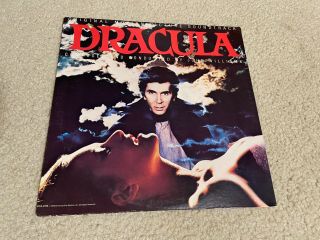 Dracula 1979 Soundtrack Vinyl 12” Lp Record John Williams Vintage Horror