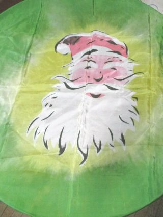 Vintage Abbott Magic Santa Claus Christmas Silk 36 "