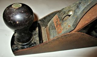 Vintage Stanley Bailey No 4 Smooth Bottom Plane Type 20 (1962 - 1967) USABLE 2