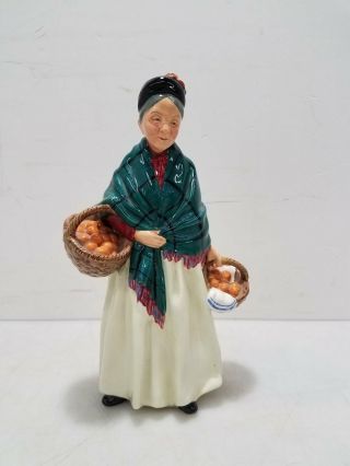 Vintage Royal Doulton Figure " The Orange Lady "