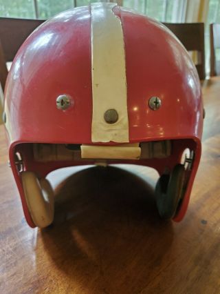 Vintage Red/white Riddell Kra - Lite - 8 Suspension Football Helmet 70 