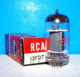 13fd7 Rca Nos Radio Amplifier Vintage Audio Vacuum Tube Valve 13fd7