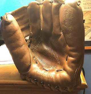 Vintage Al Kaline Wilson 573cl Model Baseball Glove Detroit Tigers Hof