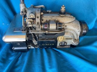 Vintage Antique Singer 246 - 12 Industrial Overlocker Sewing Machine Serger