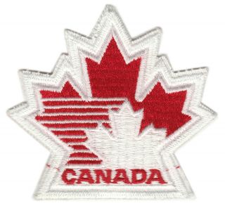 1994 Era Hockey Canada Vintage 3.  25 " Souvenir Cloth Embroidered Patch