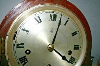 Antique GUSTAV BECKER German Mantel Clock,  no Key - - very 2