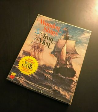 Wooden Ships & Iron Men - Avalon Hill 1975 Vintage Game