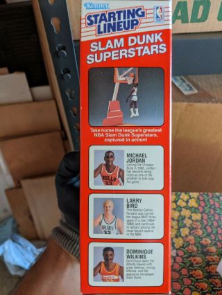 Michael Jordan Kenner Starting Lineup Slam Dunk Superstars 1989 Bulls /1500