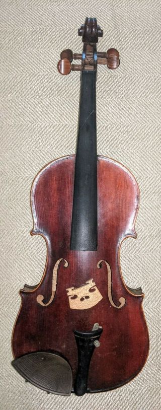 Medio Fino Antique Vintage Violin Fiddle W/ Case & Bow Violin Project