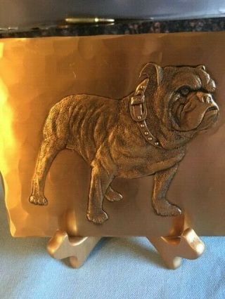 Mack Bulldog Bronze Display Plate