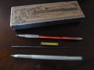 Vintage Eagle 3377 Turquoise Pencil Korn 