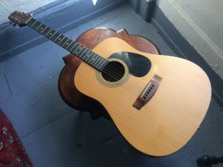Vintage Takamine Jasmine S35 Acoustic Electric Guitar Under Bridge Piezo Pickup