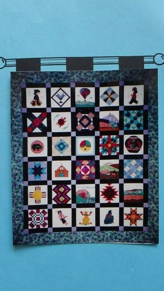 Vintage " The Best Of The Southwest " Quilting Pattern