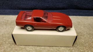 Vintage 1984 Chevrolet Corvette Dealer Promo In Red