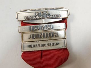 NRA 1979 Regional Match Junior Championship Team Medal Ribbon 2