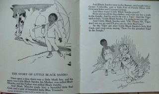 Vintage Platt & Munk Book THE STORY OF LITTLE BLACK SAMBO 2
