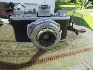 1930s Vintage Kodak 35 Film Camera,  Lens Kodak No1 Diomatic F4.  5 51mm