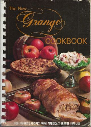 The Grange Cook Book Vintage 1970 Granger Families 500 Favorite Recipes