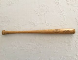 Vintage Chicago White Sox Souvenir Bat 17 3/4 " Wooden Adirondack Usa Made