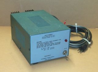 Vintage Heathkit Hp - 1175 Power Supply 13.  8 Vdc 15 Amps