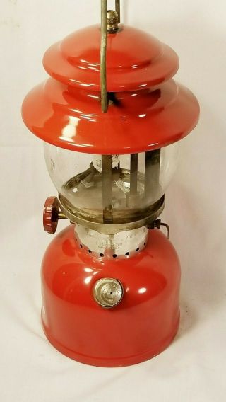 Vintage Red Coleman Lantern Sunshine of the Night 1964 2