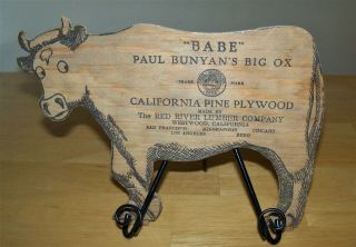 Vintage Red River Lumber Co - Paul Bunyan 