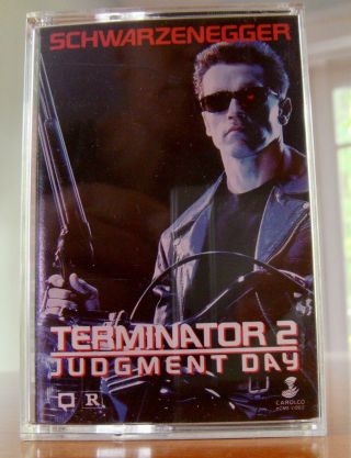 Vtg 1991 Terminator 2 Judgment Day 8 - Mm Video Schwarzenegger -
