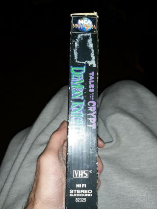 Tales from the Crypt - Demon Knight VHS 1994 Billy Zane Jada Pinkett Horror VTG 2