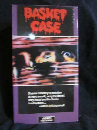 Basket Case Vhs 1982 Horror Vintage Classic Frank Henenlotter Plays Like