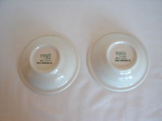 2 - Great Northern Railway Berry Bowls - Syracuse Dining Car China 3
