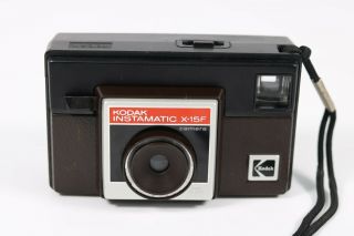 Vintage Kodak Instamatic X15f 126 Film Camera